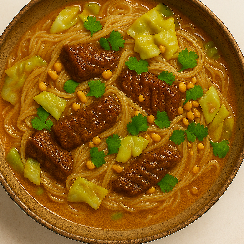 Satay Beef Vermicelli Stir Fry